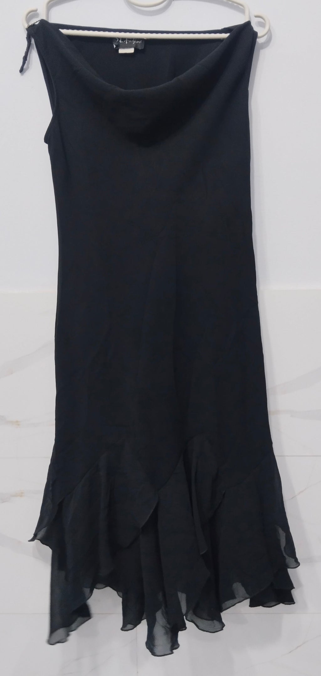S.L.fashion Long Dress 100% Polyester