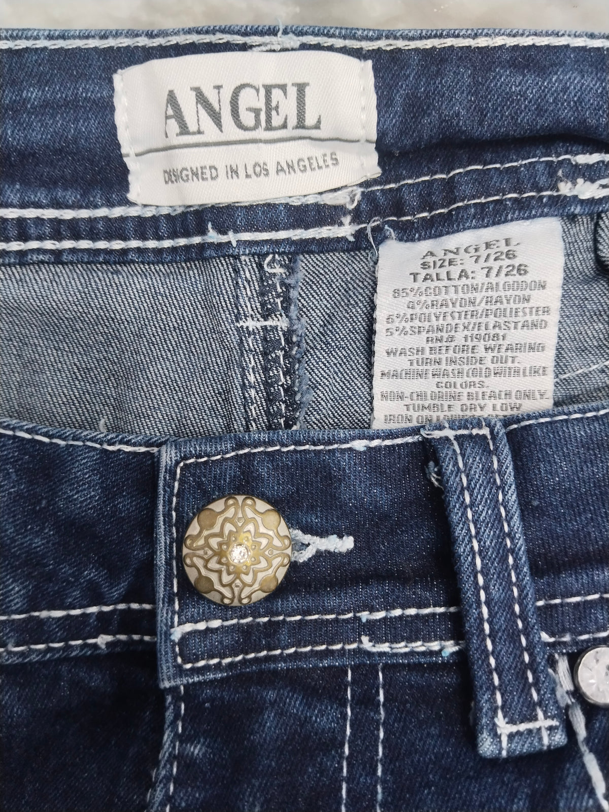 ANGEL Women's Jeans Pant