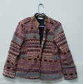 Venca embroidered button-front Coat