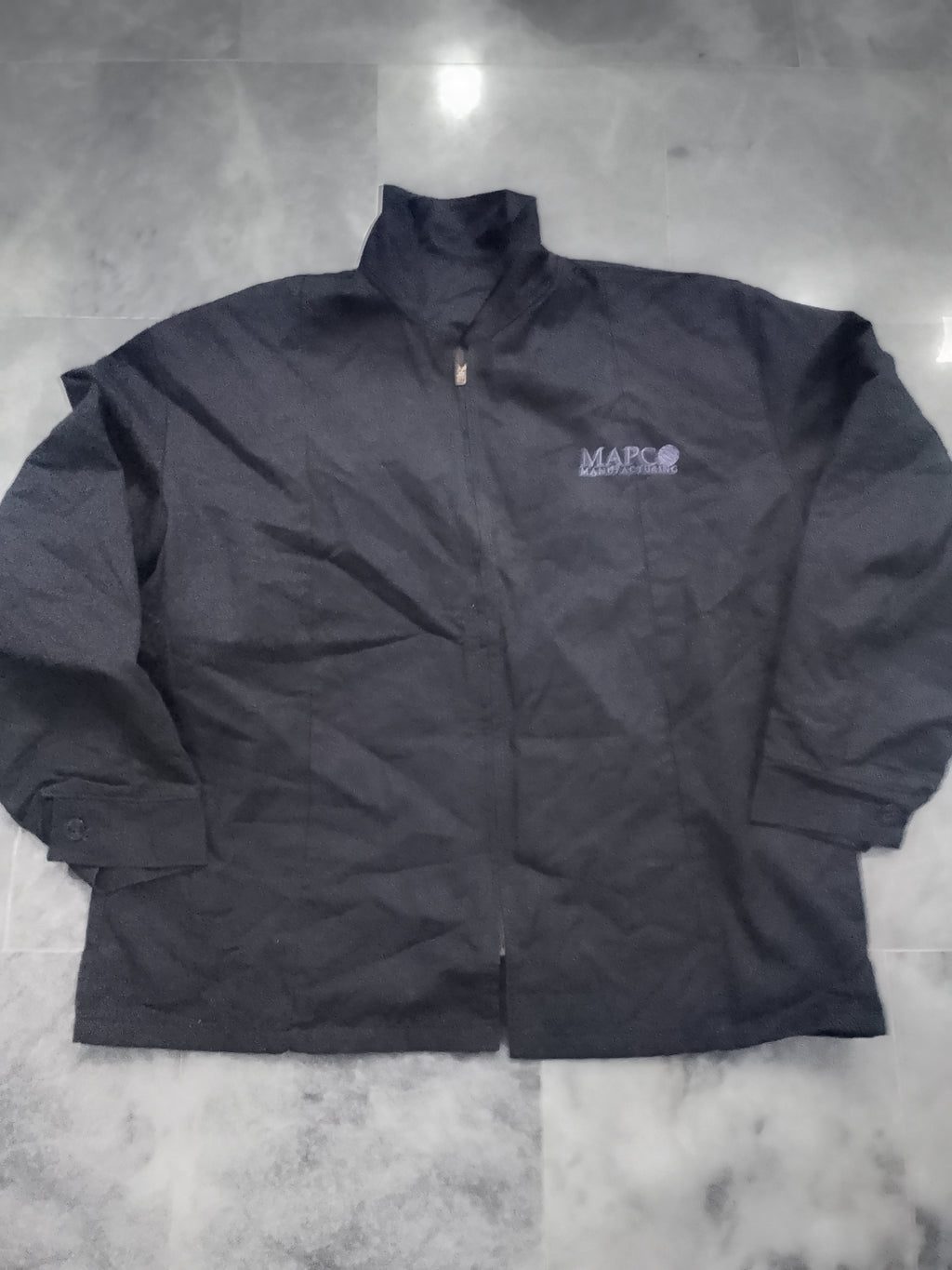 Vintage Red Kap Black Insulated Work Jacket