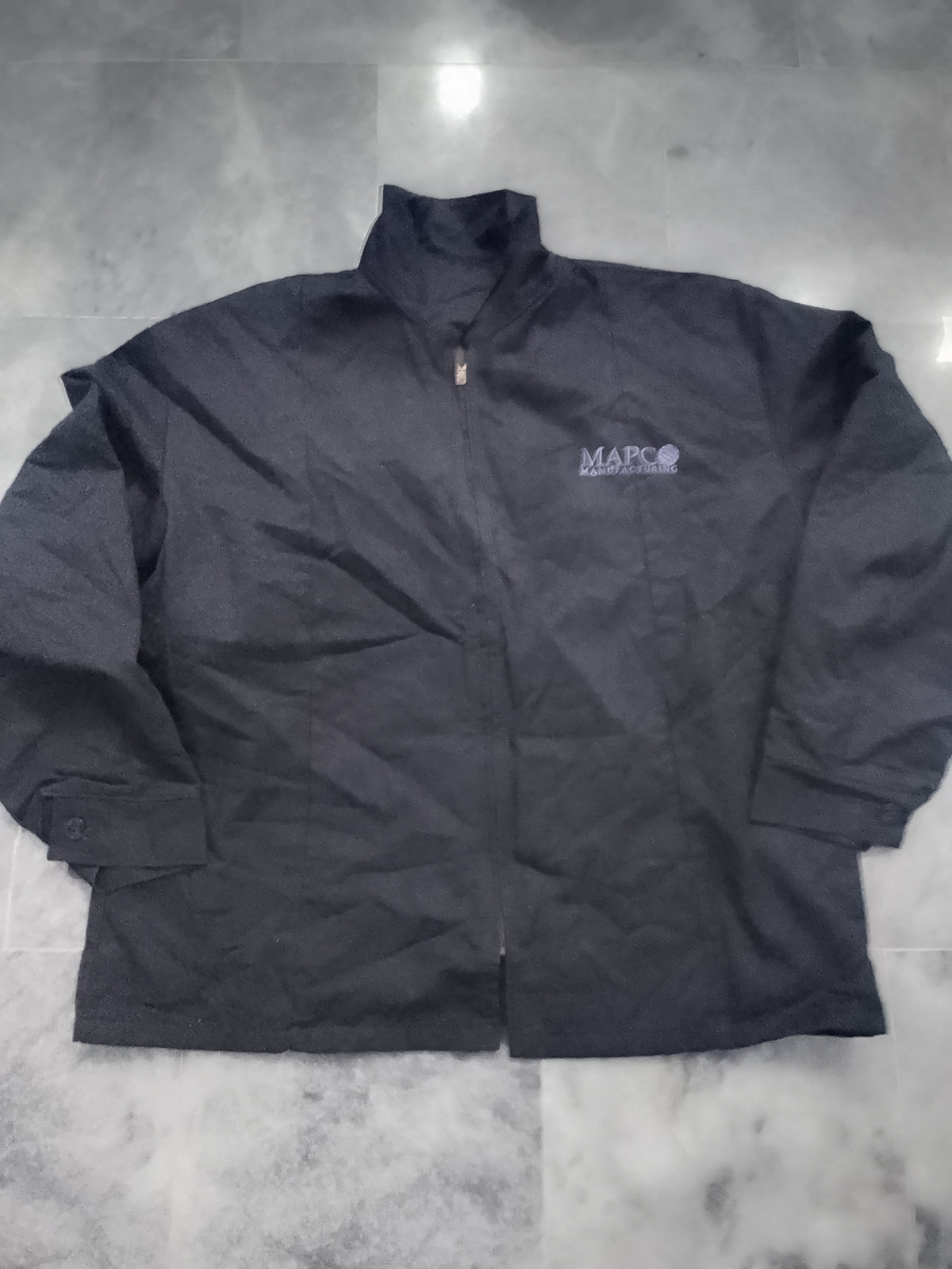 Vintage Red Kap Black Insulated Work Jacket