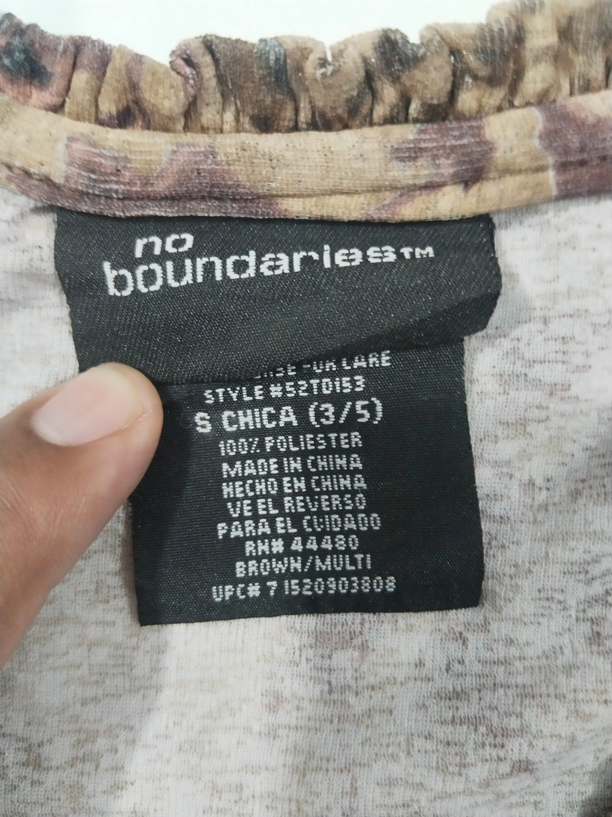 No Boundaries Full Sleeve Shirt