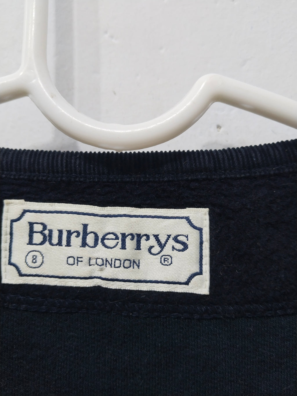Vintage Burberrys of London Navy Blue Button-Up Vest – Classic Sleeveless Waistcoat