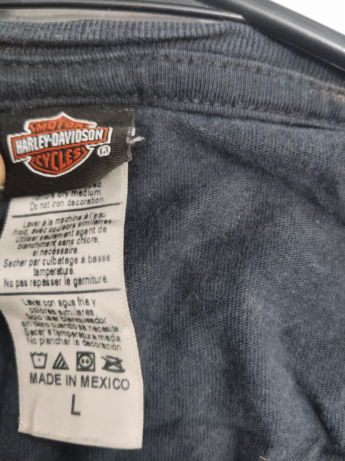 Harley- Davidson 100% Cotton T- Shirt
