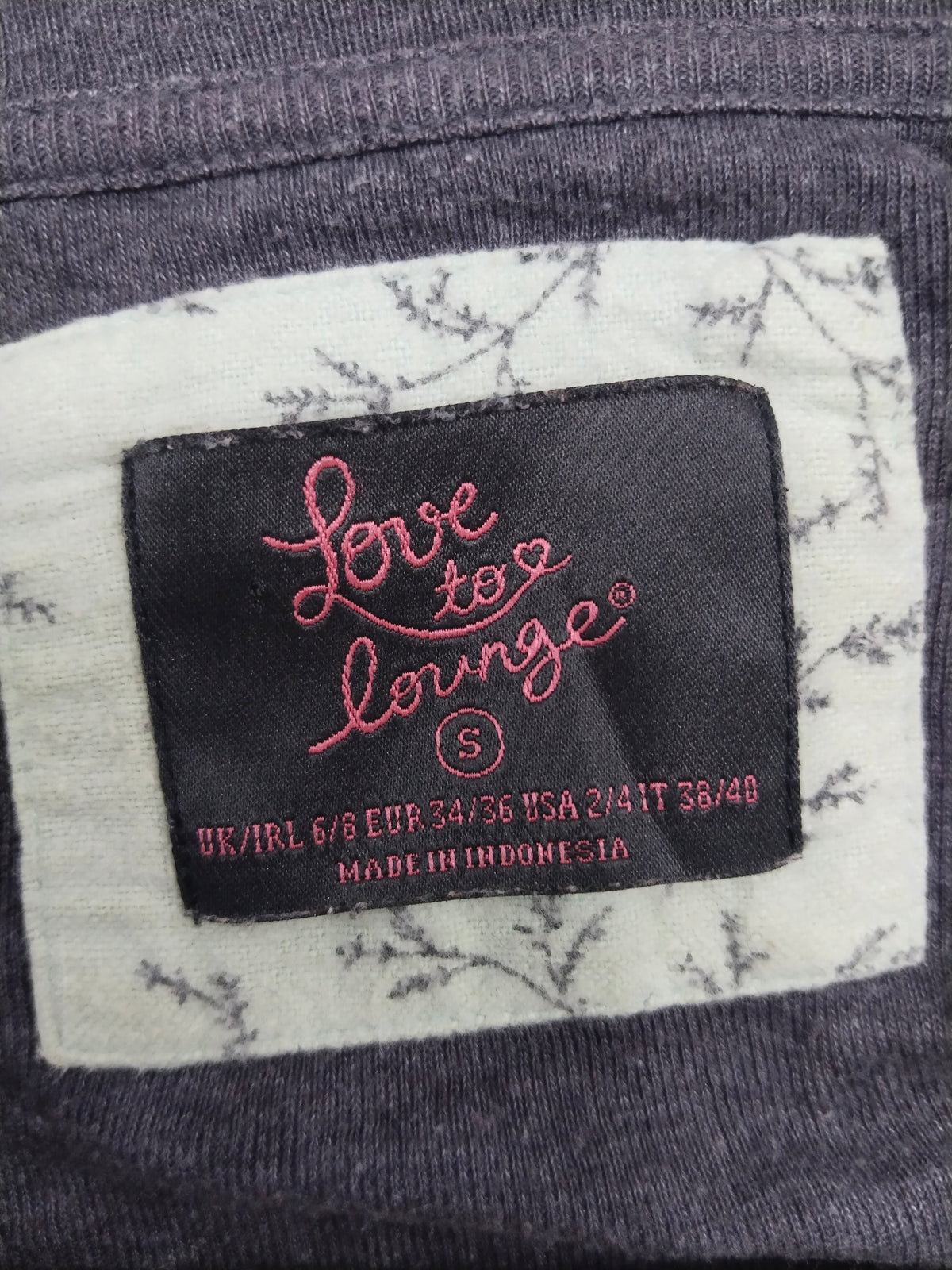 Love To Lounge V- Neck Long Sleeve Shirt